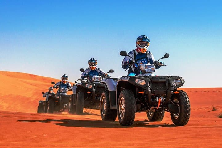 Dubai Desert Quad Biking: Dune Bashing, Sandboarding & Snack Breaks photo 3