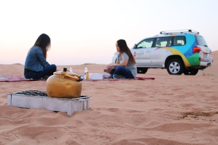 Dubai Sunrise Red-Dune Safari: Camel Trek & Bedouin Breakfast photo 5