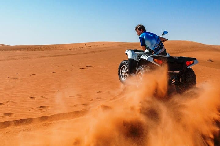 Dubai Desert Quad Biking: Dune Bashing, Sandboarding & Snack Breaks photo 4