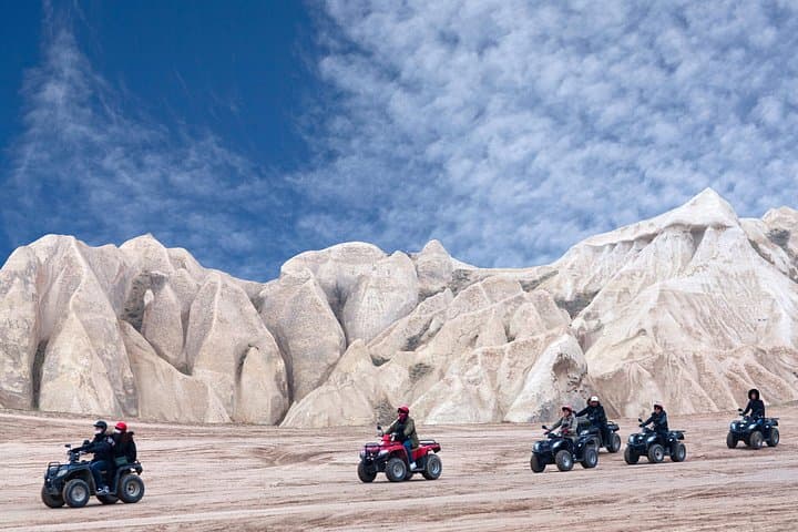 Cappadocia Quad Safari: 3.5-Hour ATV Tour & BBQ Through Rose, Red and Love Valleys photo 1
