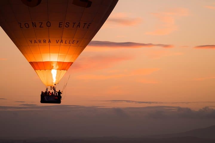Yarra Valley Sunrise Hot Air Balloon Flight Over Vineyards photo 3