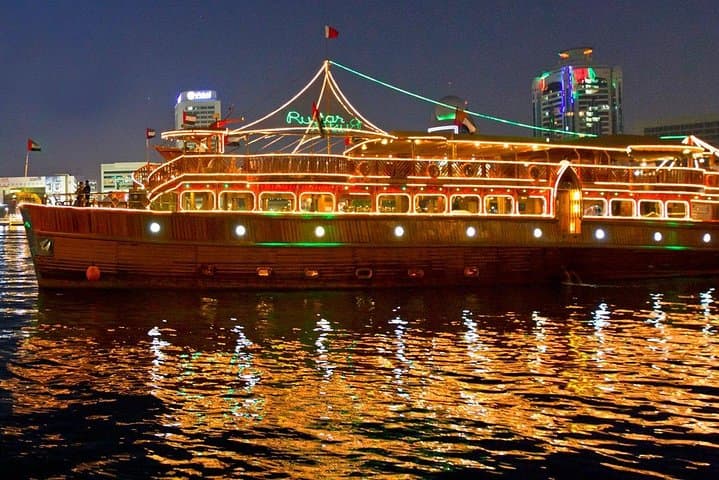 Dubai Desert Safari and Dhow Cruise Dinner Combo — Sunset Dunes & Creek Cruise Experience photo 1