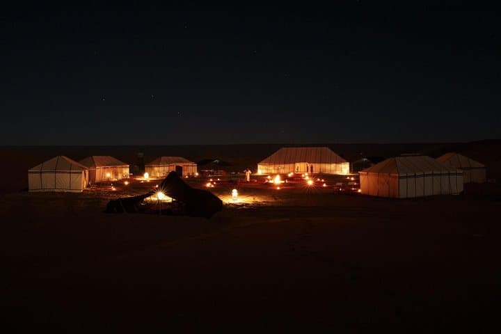Erg Chegaga Luxury Desert Camp Overnight from M'Hamid