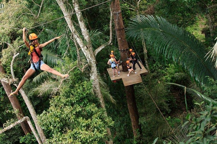 Soar Through Phuket's Rainforest: Hanuman World 10-Platform Zipline Guide photo 4