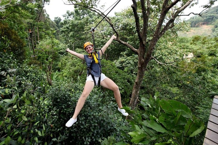 Soar Through Phuket's Rainforest: Hanuman World 10-Platform Zipline Guide photo 2