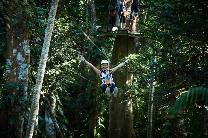 Vanuatu Jungle Zipline: Canopy Zips, Skybridge & Mele Bay Views from Port Vila photo 4