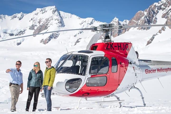 Twin Glacier Helicopter Flight Franz Josef & Fox Snow Landing photo 4