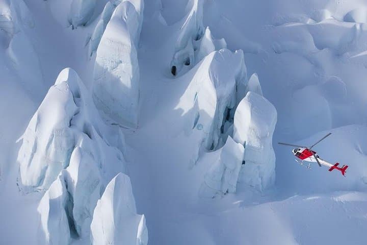 Twin Glacier Helicopter Flight Franz Josef & Fox Snow Landing photo 5