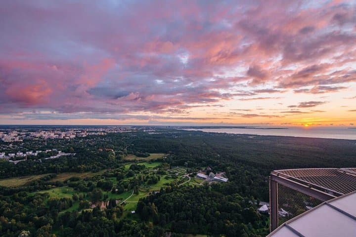 Walk on the Edge at Tallinn TV Tower — Rooftop Ledge Experience at 175m photo 4