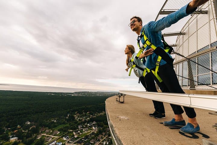 Walk on the Edge at Tallinn TV Tower — Rooftop Ledge Experience at 175m photo 5