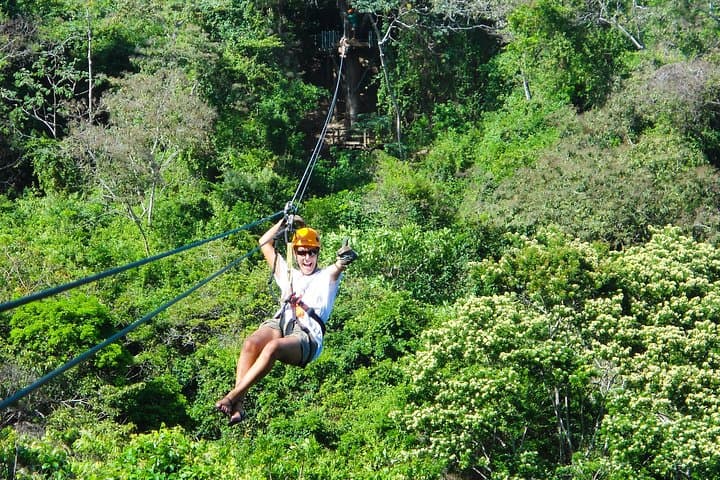Roatán Zipline, Horseback & Snorkel Adventure: Zip, Meet Sloths, and Swim the Reef photo 3