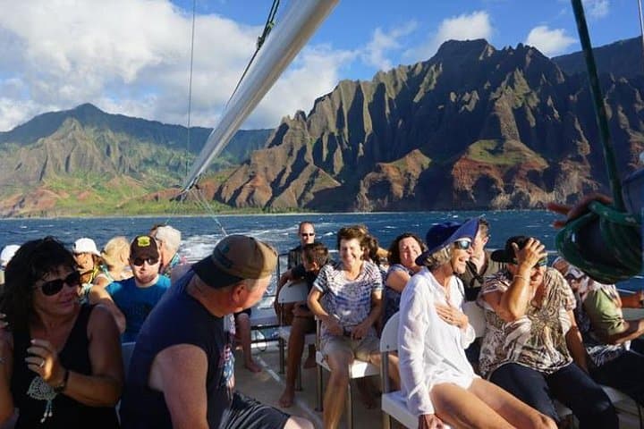 Experience the Na Pali Coast at Sunset Aboard the Lucky Lady Catamaran photo 5