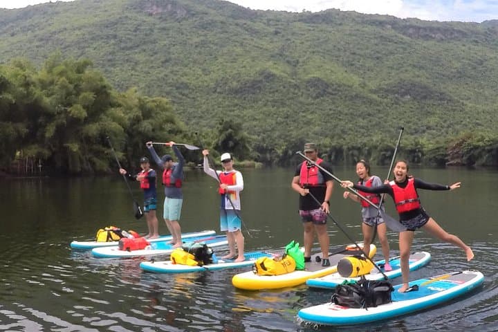 River Kwai SUP Lesson: 1.5–2 Hour Afternoon Stand Up Paddleboard Class in Kanchanaburi photo 2