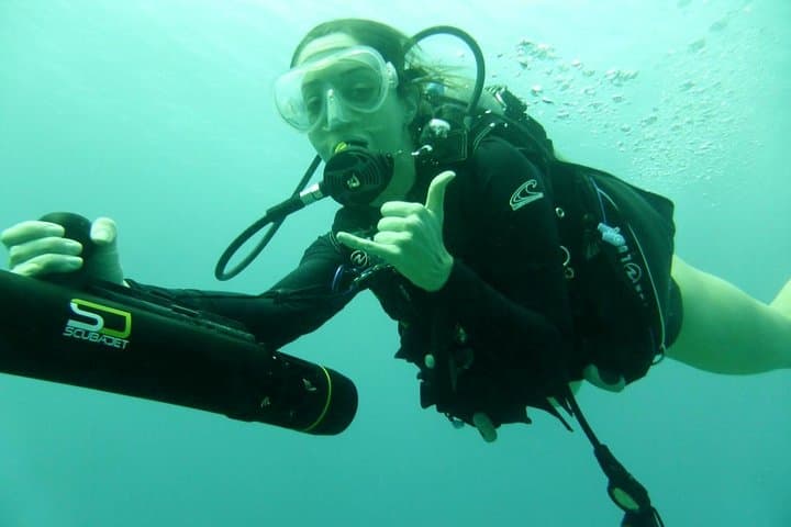 Makena Underwater Scooter Dive — DPV Shore Dive for Certified Divers photo 3