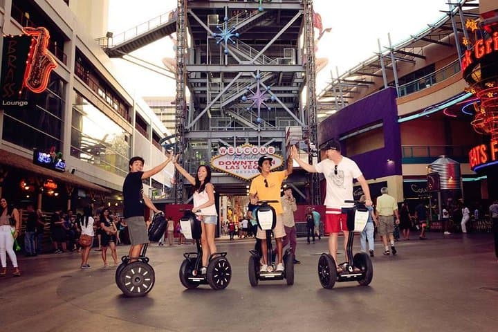 Las Vegas Segway Tour: Fremont Street Experience Glide Through Downtown History