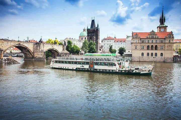 Vltava River Lunch Cruise in Prague — 2.5-Hour Scenic Buffet Cruise