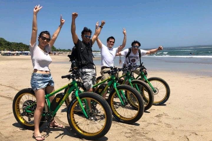 Discover Bali's Coastal Splendor on a Seminyak Beach eBike Adventure