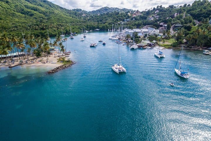 Best of Both Worlds: St. Lucia Land and Sea Adventure to Soufriere