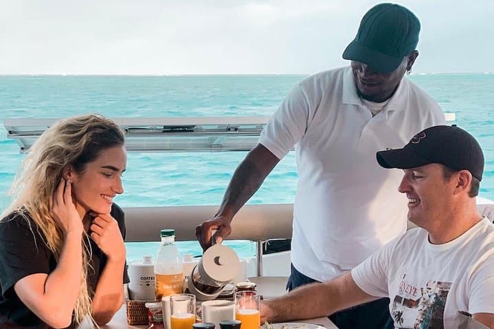 Full-Day Private Catamaran Cruise West Coast Mauritius: Dolphins, Snorkeling & Crystal Rock photo 4