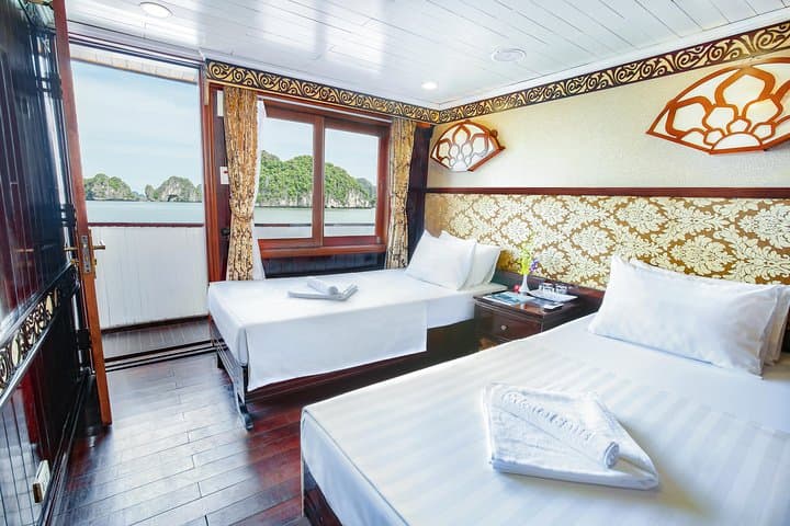 Ha Long Bay 2-Day Cruise: Kayak Bai Tu Long, Cave Visit & Cooking Class photo 5