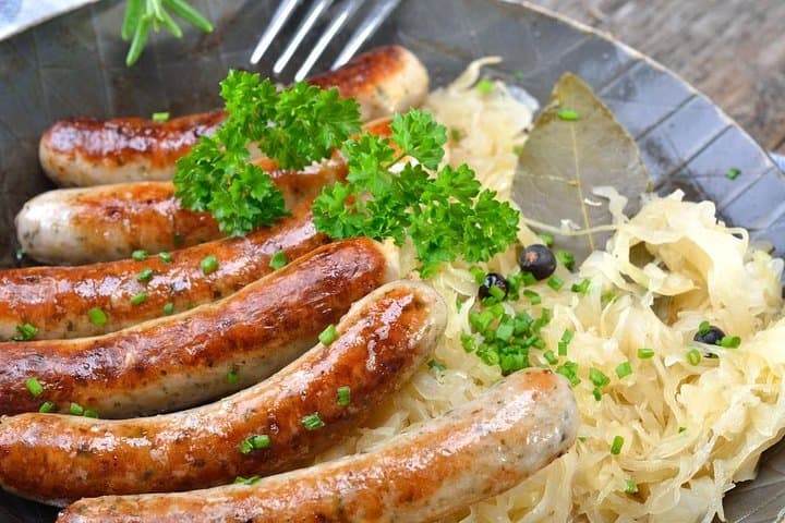 Bavarian Food Walking Tour Munich Viktualienmarkt Guide photo 4