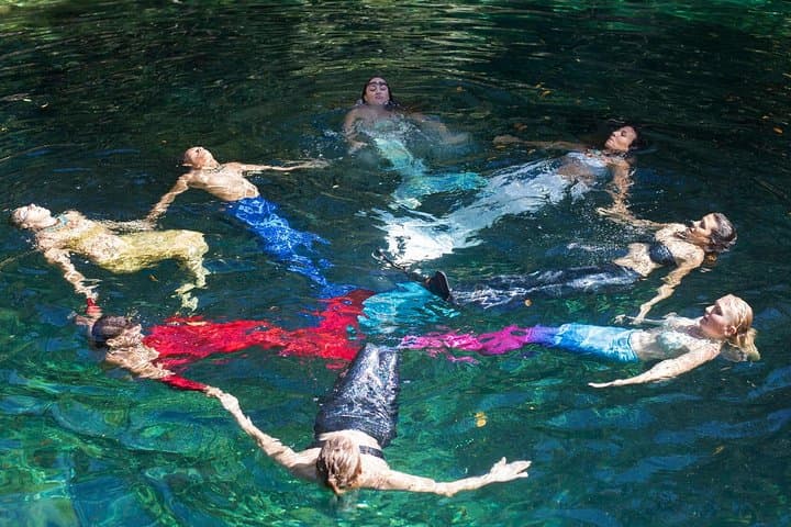 Mermaid for a Day in Tulum: Monofins, Tails & Playful Swim Lessons