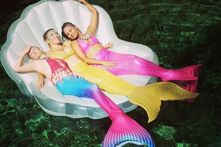Mermaid for a Day in Tulum: Monofins, Tails & Playful Swim Lessons photo 2