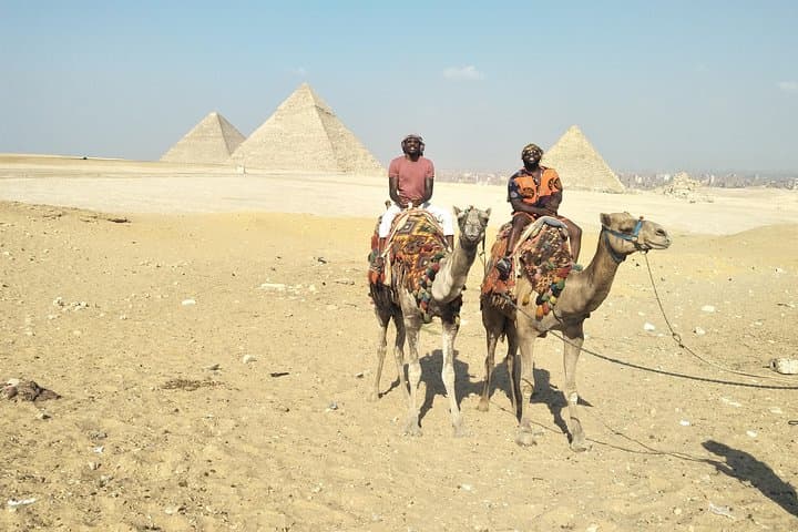 Private Giza Pyramids & Egyptian Museum Day Tour with Camel Ride
