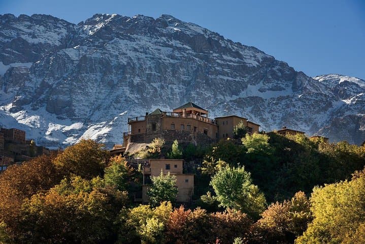Imlil Day Trek and Lalla Takerkoust Lake with Camel Ride from Marrakech