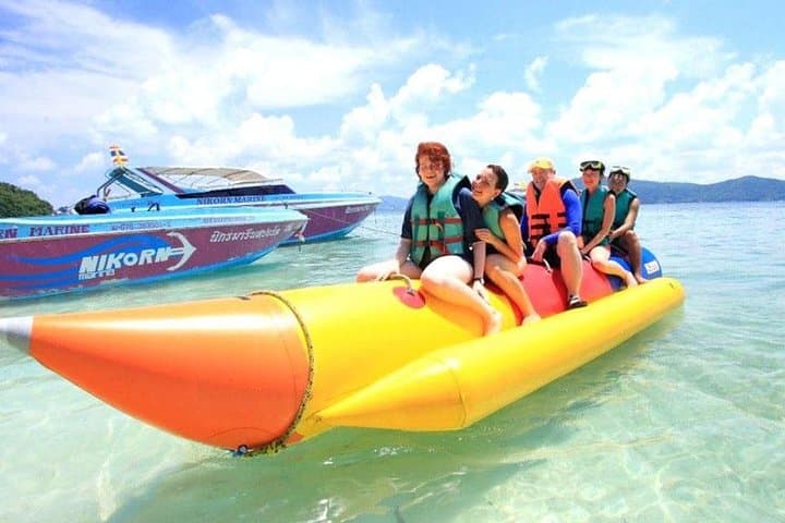 Full-Day Coral Island Speedboat Snorkel Trip From Phuket