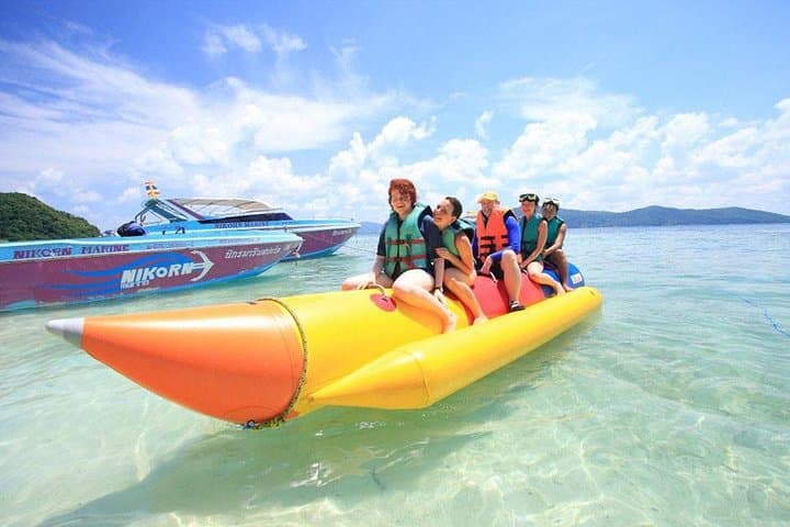 Raya & Coral Islands Speed-Boat Day Trip with Parasailing from Phuket photo 4