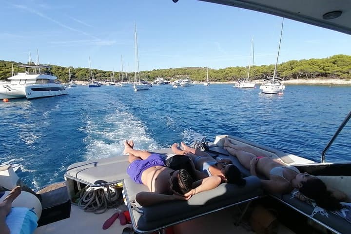 Private Blue and Green Cave Yacht Tour from Hvar: Full-Day Vis & Pakleni Islands Expedition photo 5