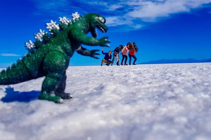 Full-Day Uyuni Salt Flats Tour with English Guide and Sunset Wine photo 3