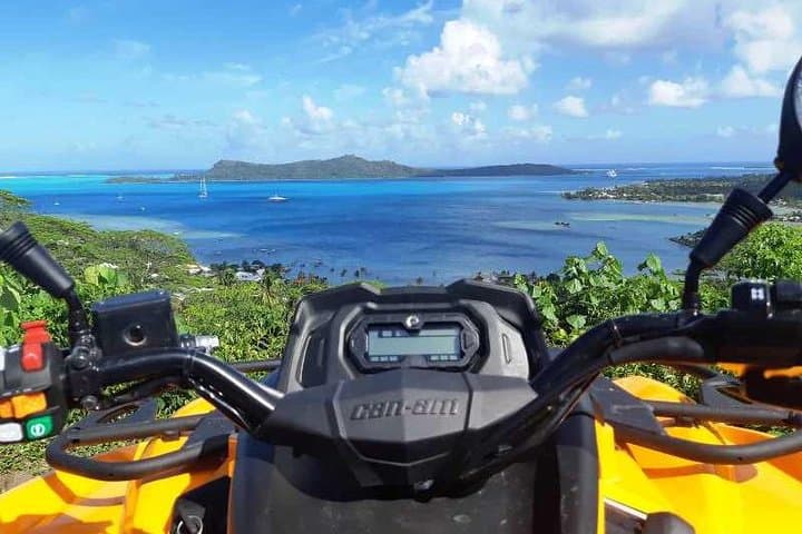 Bora Bora ATV Island Tour: Quad Ride to Mount Otemanu & Faanui Viewpoints