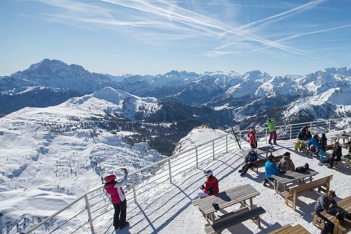 Guided Ski Day in Cinque Torri & Lagazuoi — Private Ski Tour from Cortina d'Ampezzo photo 3