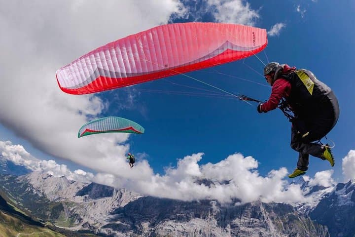 Tandem Paragliding Over Agafay Desert & Lalla Takerkoust — Marrakech DUO Flight