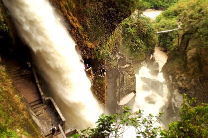 Full Day Baths in Baños — Waterfalls, Swing of the End of the World & Zipline Thrills