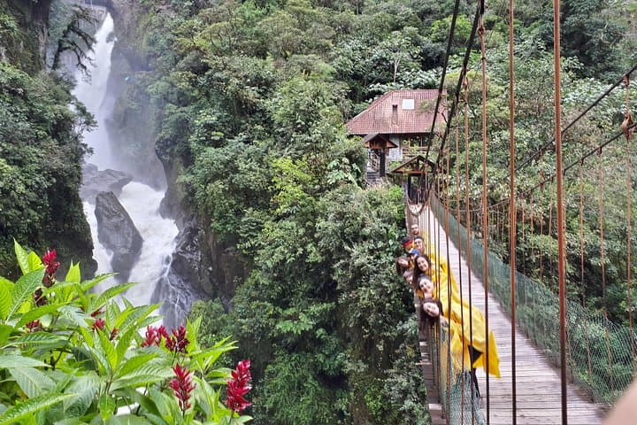 Full Day Baths in Baños — Waterfalls, Swing of the End of the World & Zipline Thrills photo 5