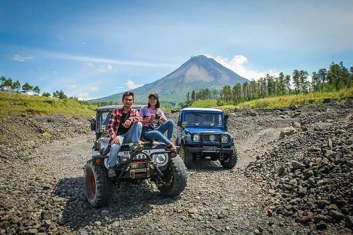 Merapi Volcano Jeep Tour: Off-Road Exploration of Mount Merapi's Ruins