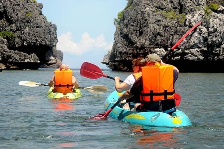Sea Kayaking Ang Thong National Marine Park from Koh Samui: Emerald Lagoons & Limestone Cliffs photo 2
