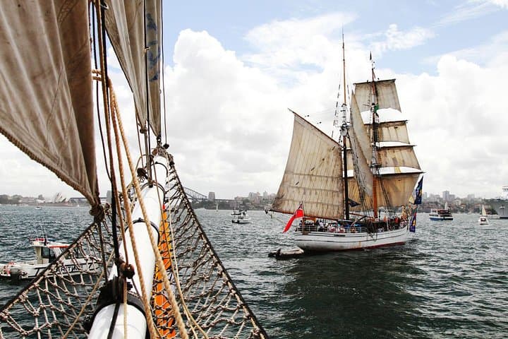 Australia Day Tall Ships Dinner & Fireworks: Sail Sydney Harbour on a Historic Tall Ship