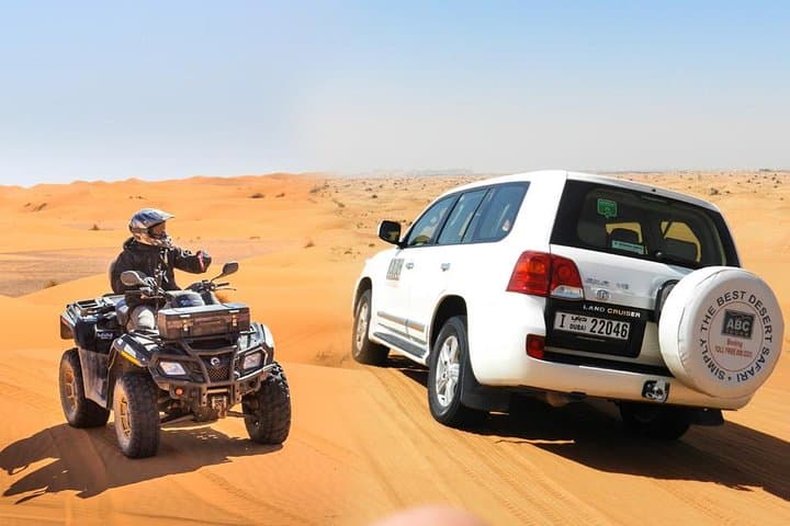Dubai Desert Safari: Dune Bashing, ATV Quad & Bedouin BBQ Adventure