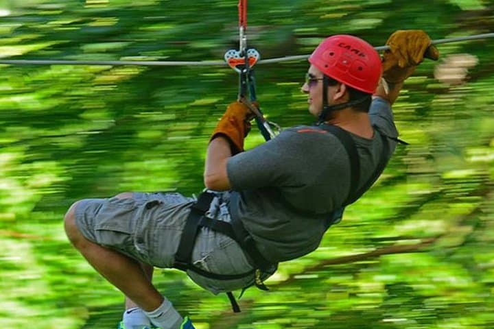 Ocho Rios Zipline and Dunn's River Falls Combo — Canopy, Falls & Local Flavors