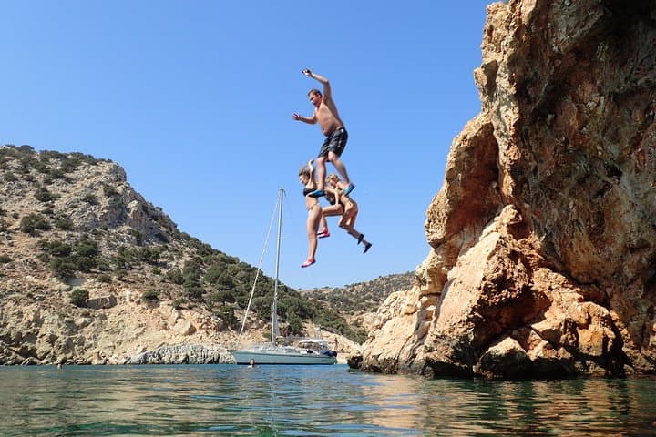 Naxos Small Cyclades Cruise: Blue Lagoon, Rina Cave & Antiparos Day Sail photo 2