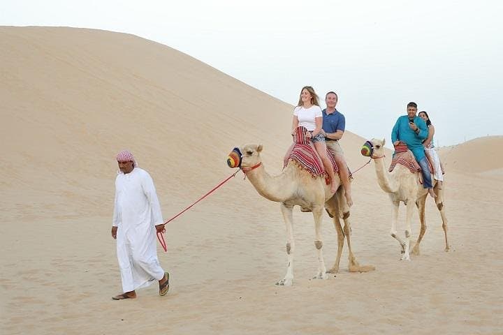 Red-Dune Desert Safari in Dubai: Dune-Bashing, Camel Ride & BBQ photo 2