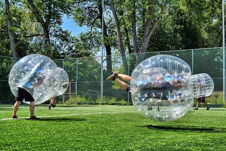 Riga Zorb Football: Roll, Run and Laugh on Urban Fields