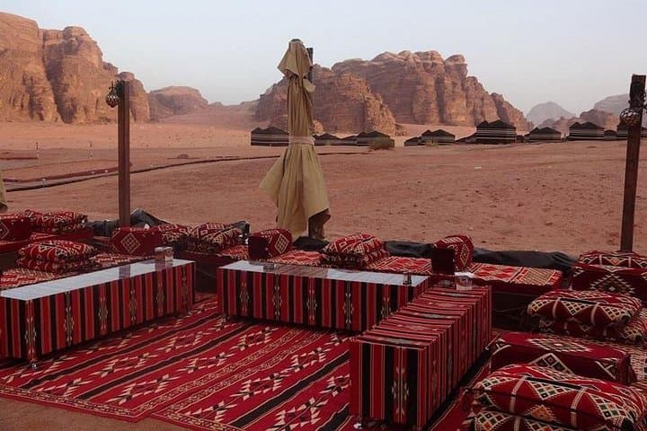 Exploring Wadi Rum: Day Tour to Burdah Rock Bridge, Khazali Canyon & Lawrence's Spring photo 4
