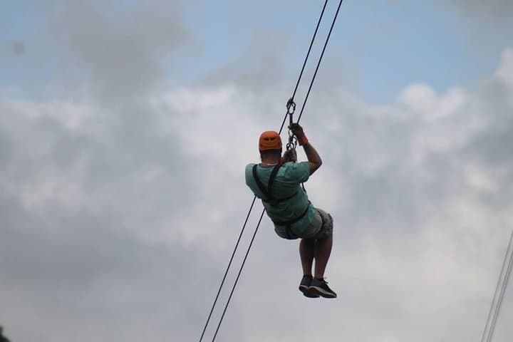 Punta Cana Zip Line Half-Day: 6 Lines, Himalaya Bridge & Cable Mega Splash photo 2