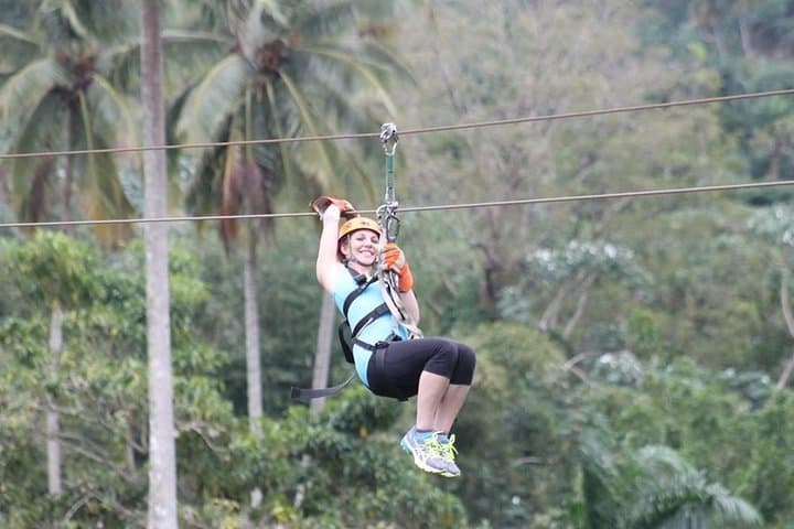 Punta Cana Zip Line Half-Day: 6 Lines, Himalaya Bridge & Cable Mega Splash photo 3