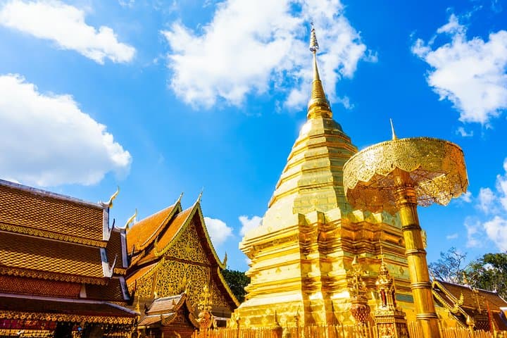 Chiang Mai City Private Tour: Doi Suthep, Old City Temples & Bor Sang Craft Village